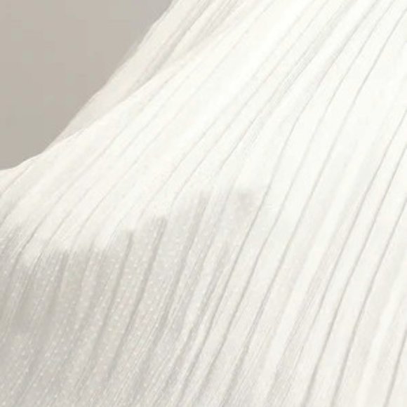 Lulus Tier and Far Sleeveless Tiered Pleated Halter Midi Dress in White XL NWOT - Picture 5 of 5